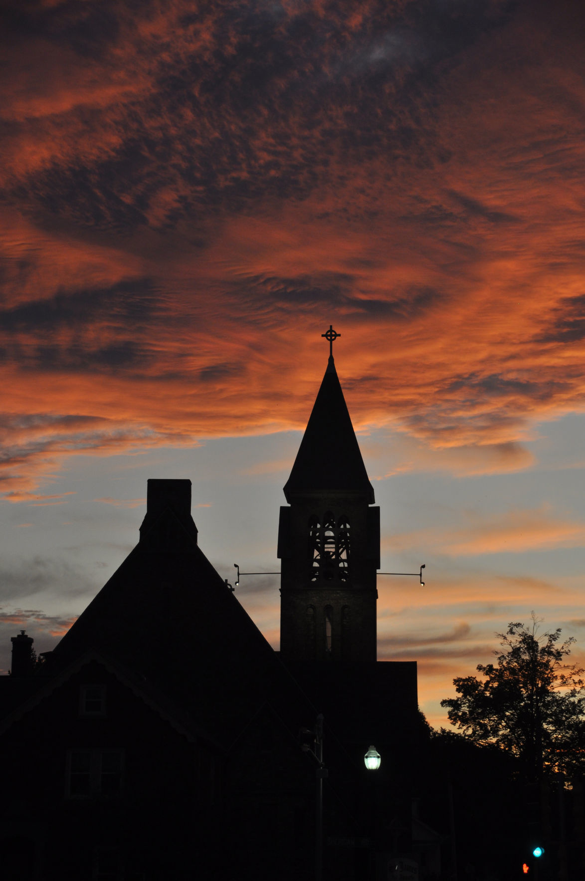 Aimee Arreguin: Church sunset